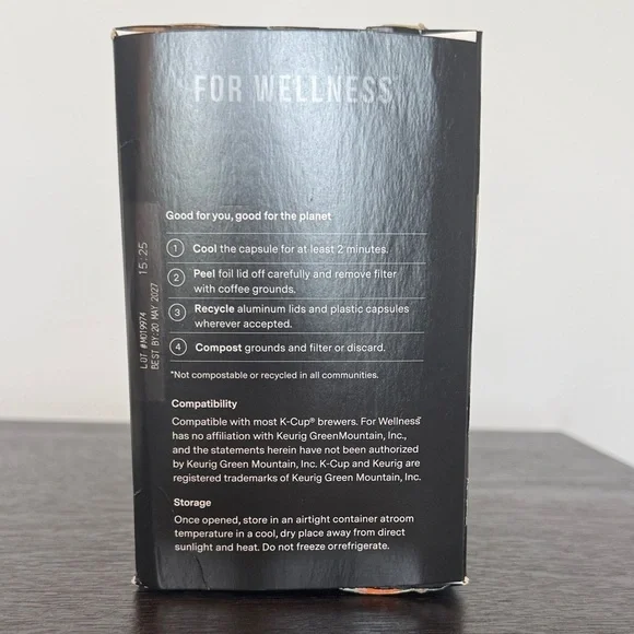 For Wellness Medium Roast Coffee Pods - Picture 3 of 4